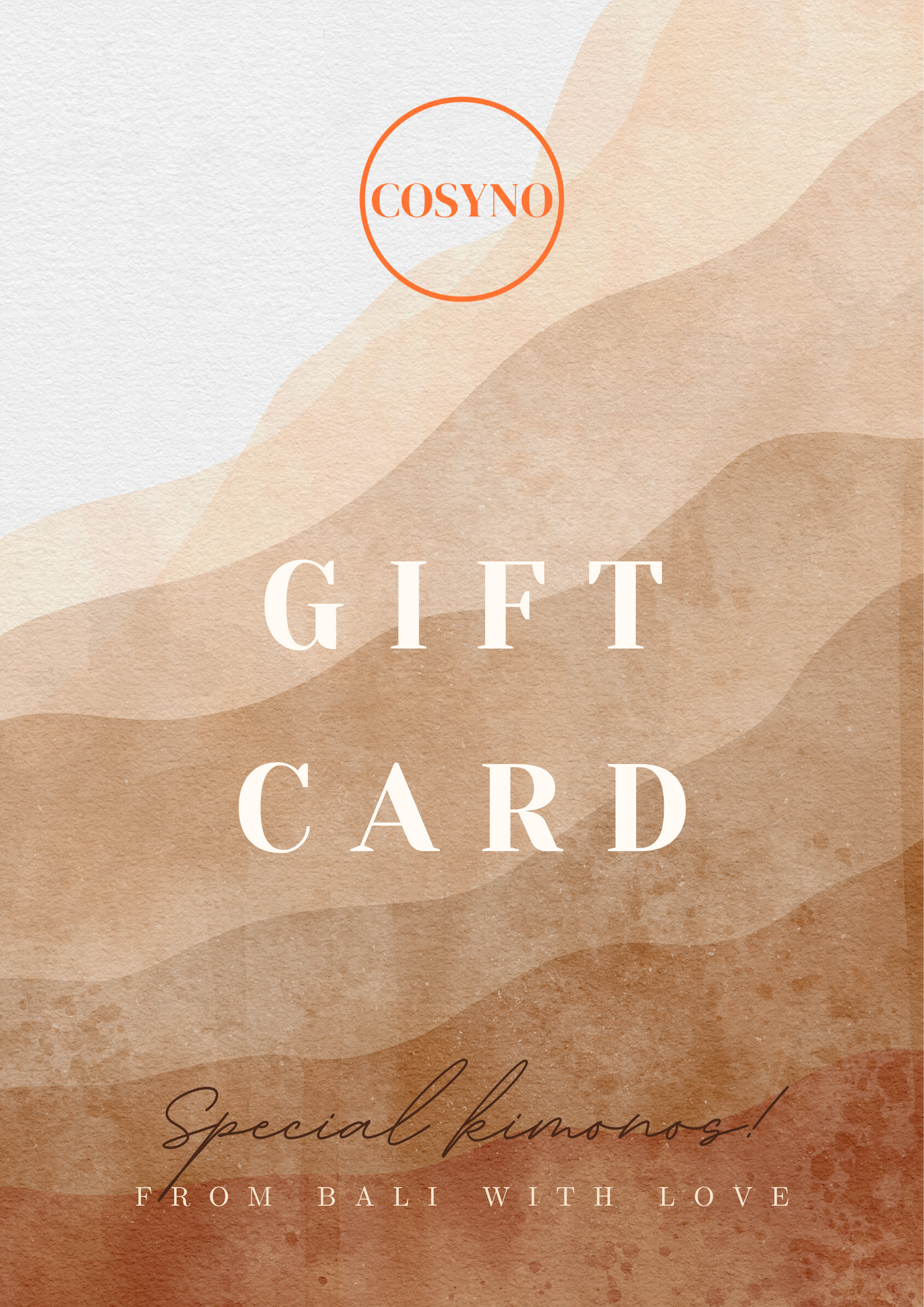 Cosyno Gift Card