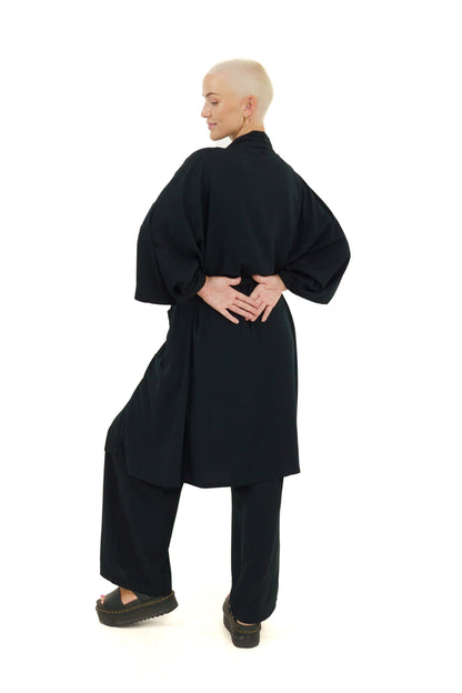 Kimono Set for Women in Black